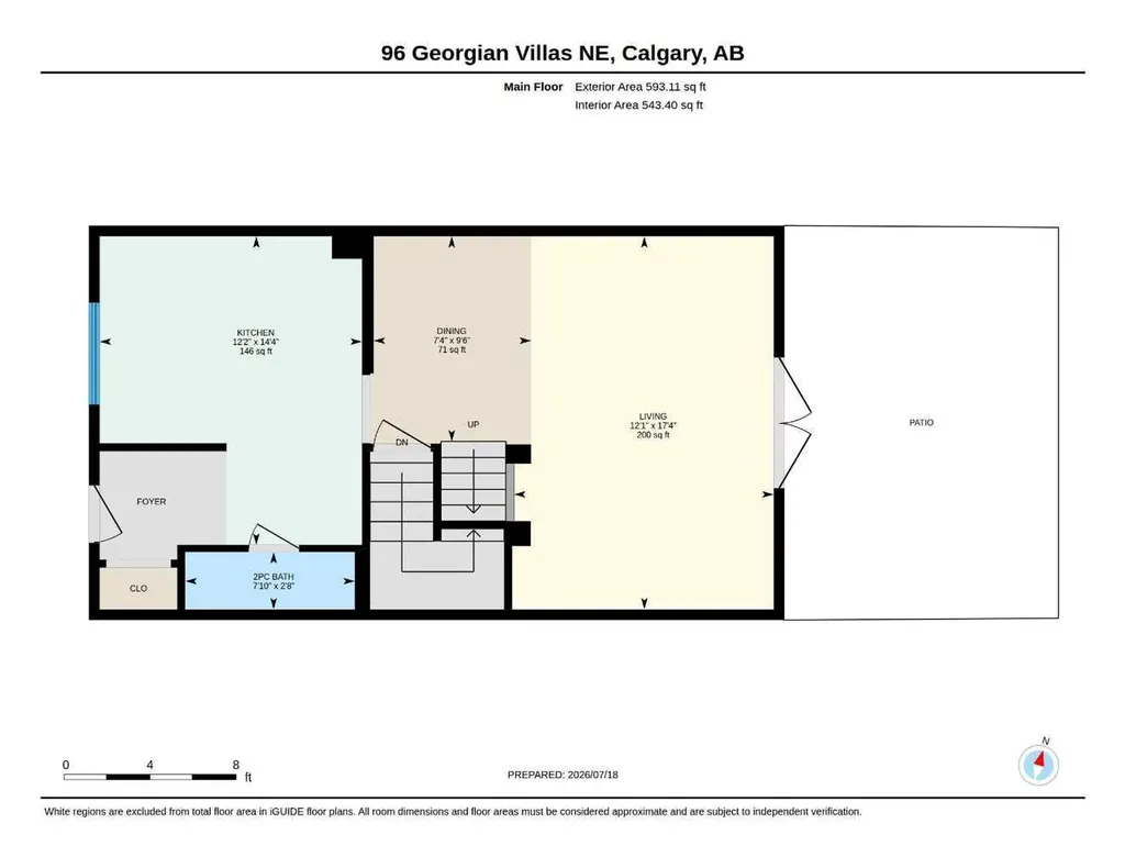 96 Georgian Villas NE Calgary AB T2A 7C6