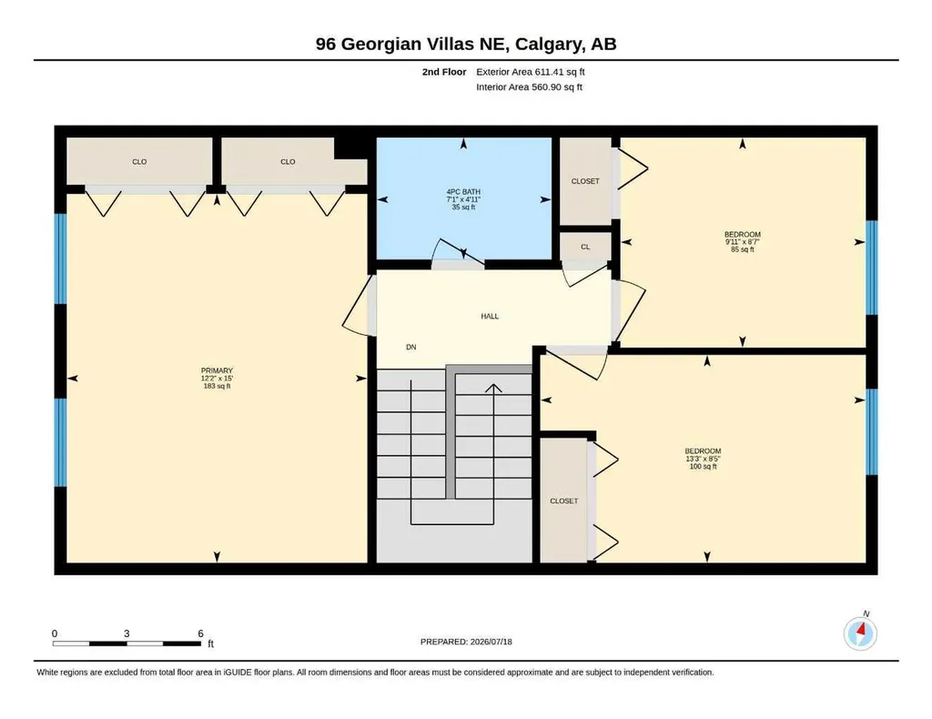 96 Georgian Villas NE Calgary AB T2A 7C6
