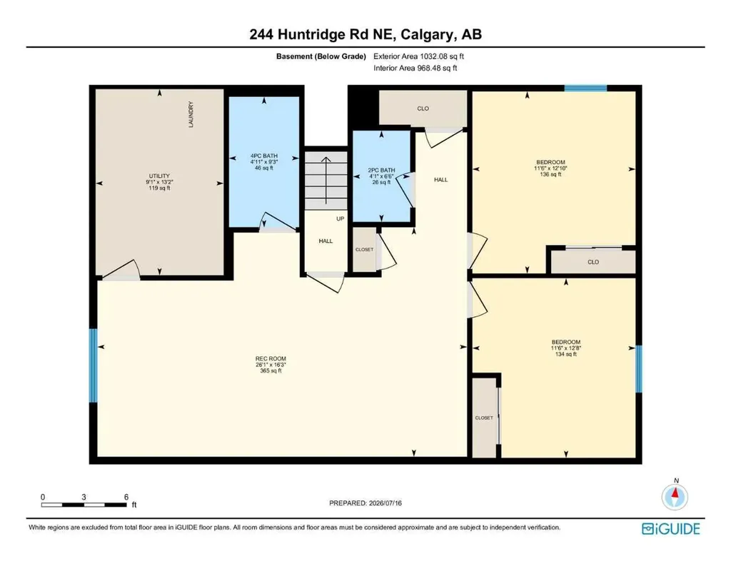 244 Huntridge Road NE Calgary AB T2K 4B6