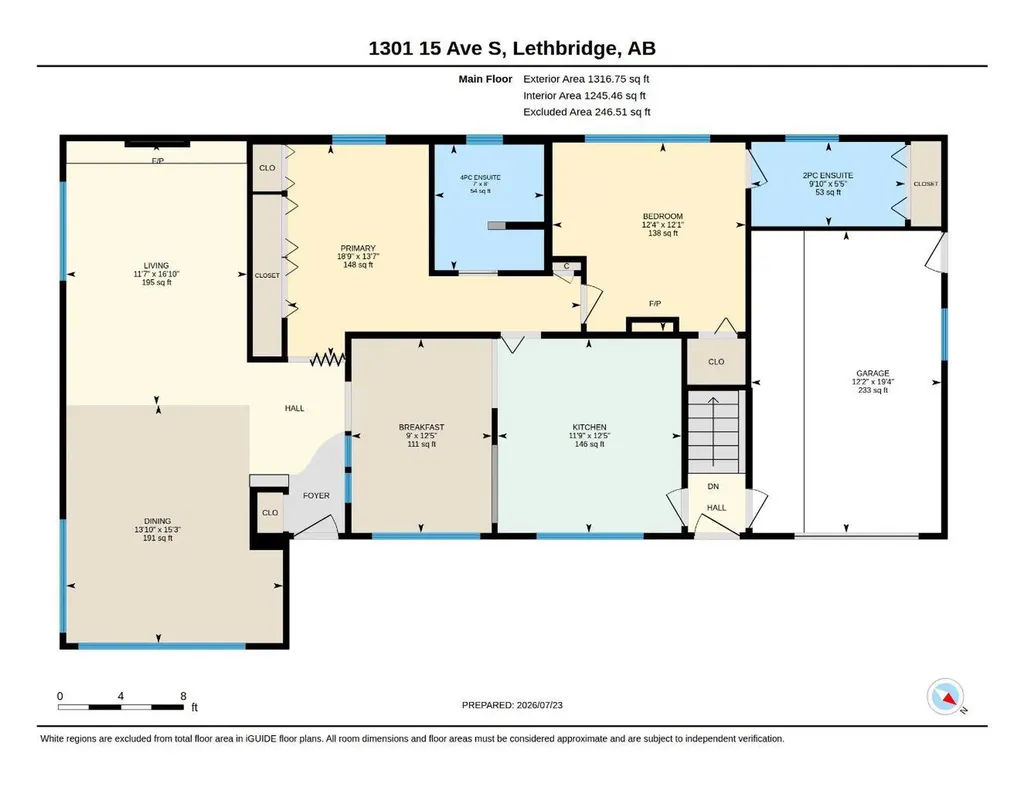 1301 15 Avenue S Lethbridge AB T1K 0W4