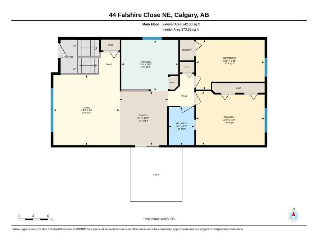 44 Falshire Close NE Calgary AB T3J 3A1