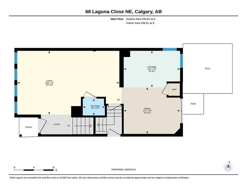 68 Laguna Close NE Calgary AB T1Y 7B1