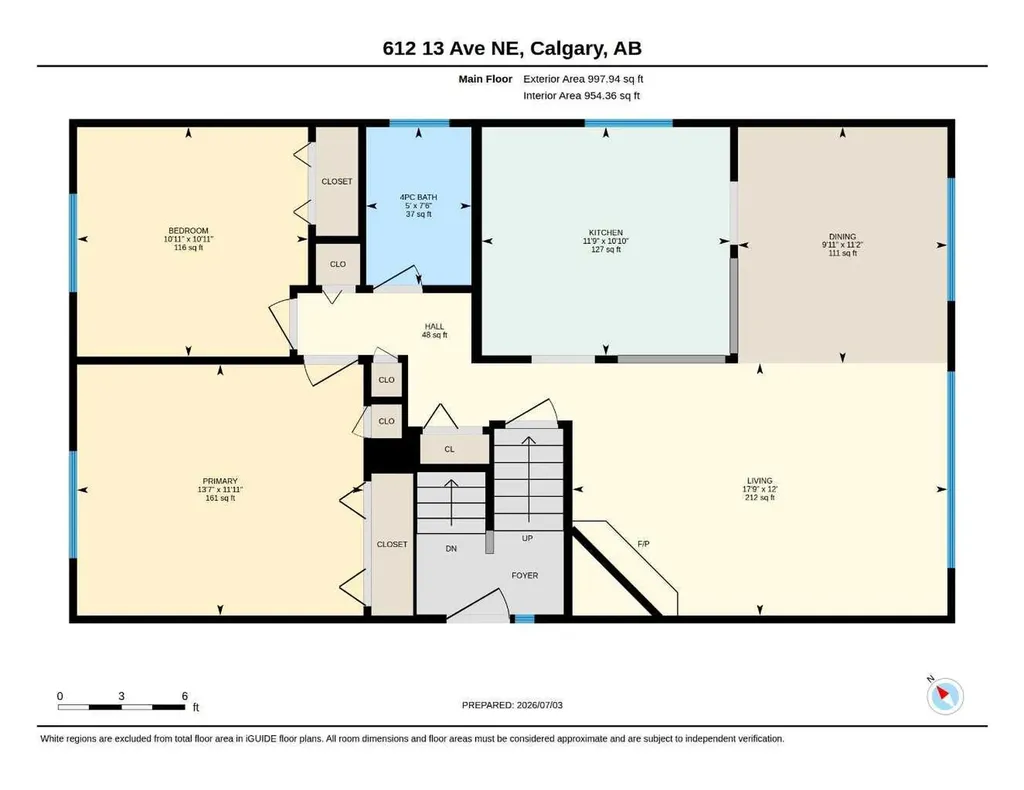 612 13 Avenue NE Calgary AB T2E 1C6