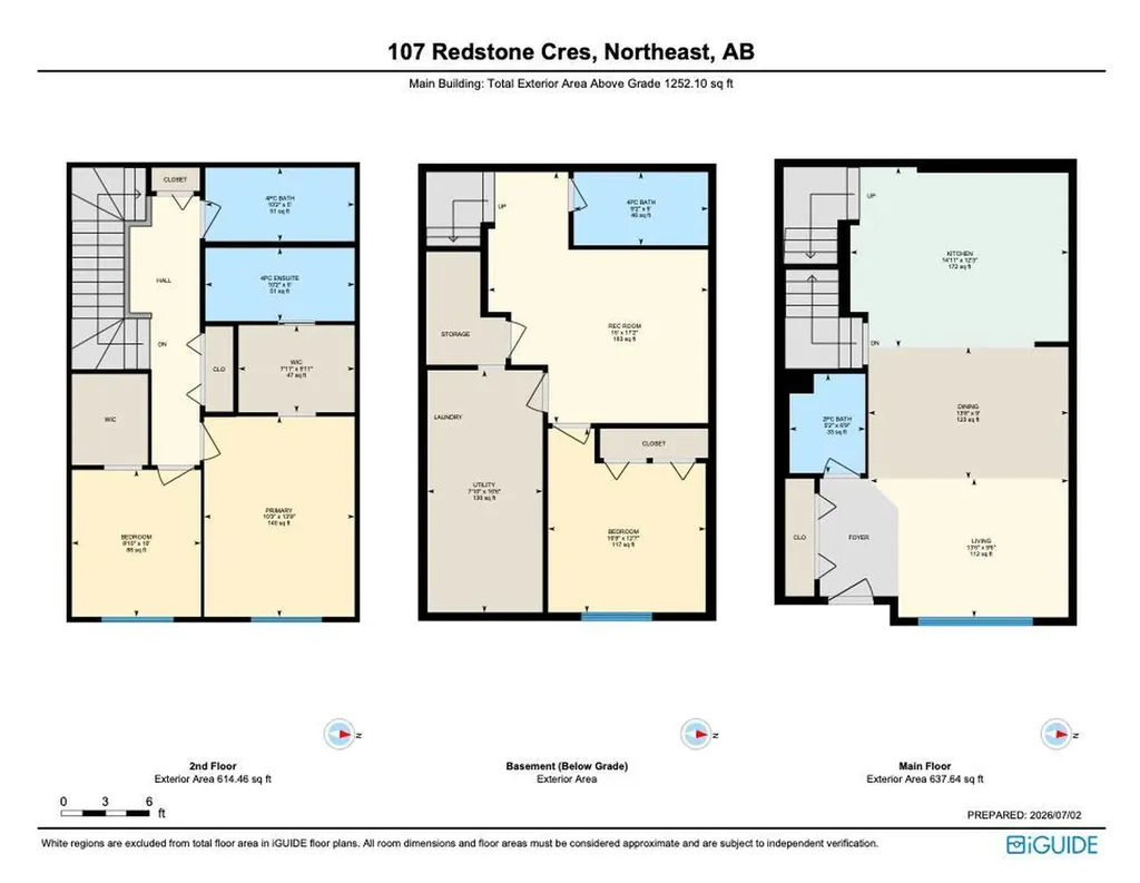 107 Redstone Crescent NE Calgary AB T3N 1M4