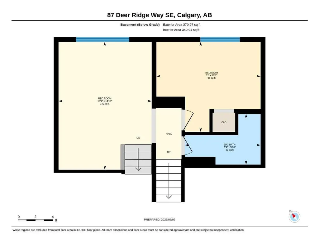87 Deer Ridge Way SE Calgary AB T2J 5Y7