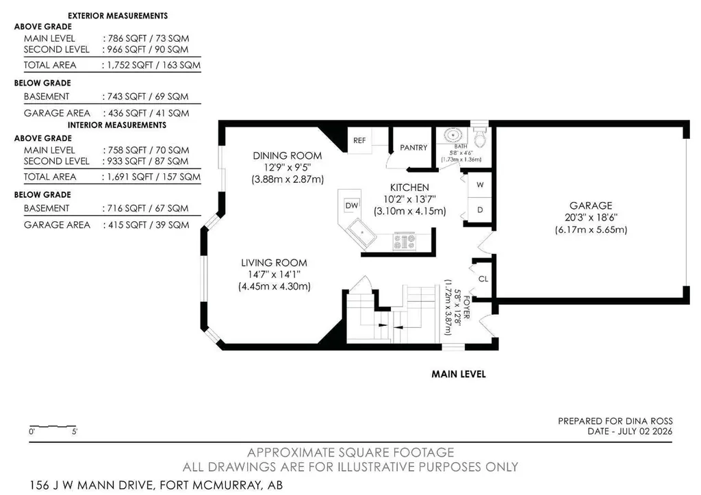 156 J.w. Mann Drive Fort Mcmurray AB T9H 5G7