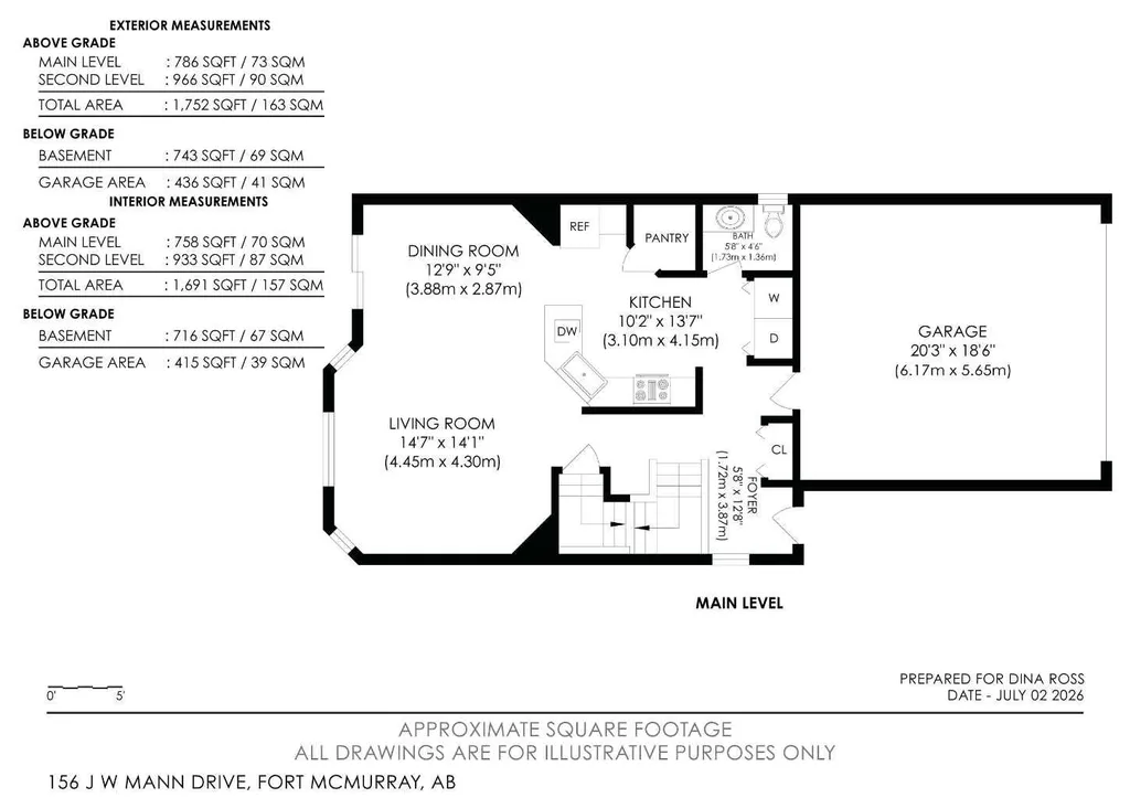 156 J.w. Mann Drive Fort Mcmurray AB T9H 5G7