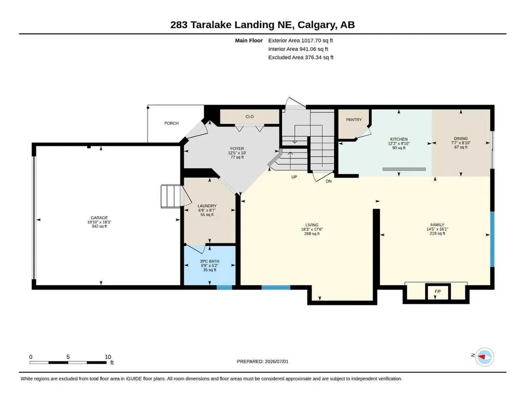 283 Taralake Landing NE Calgary AB T3J0E9