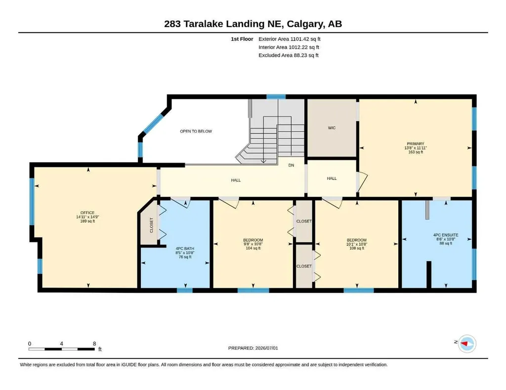 283 Taralake Landing NE Calgary AB T3J0E9