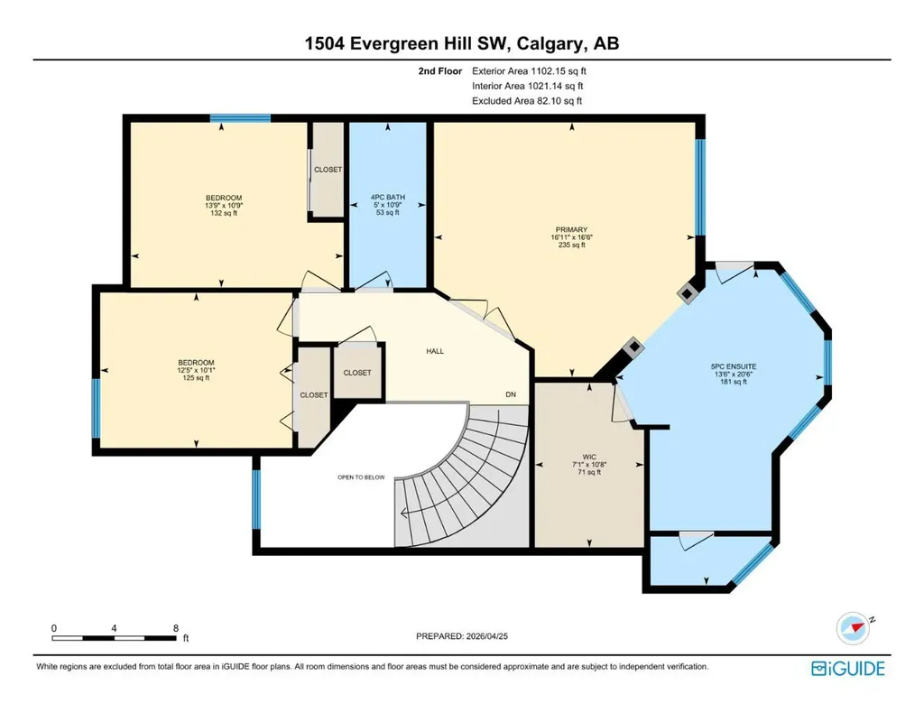 1504 Evergreen Hill SW Calgary AB T2Y 2V8