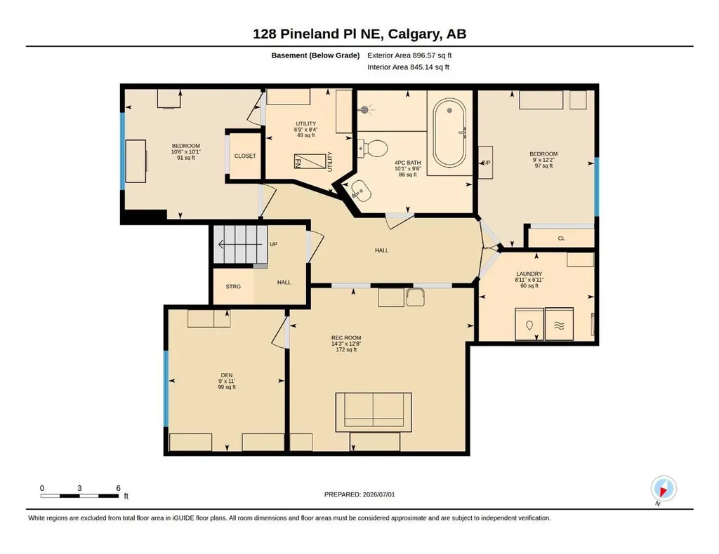 128 Pineland Place NE Calgary AB T1Y3K2