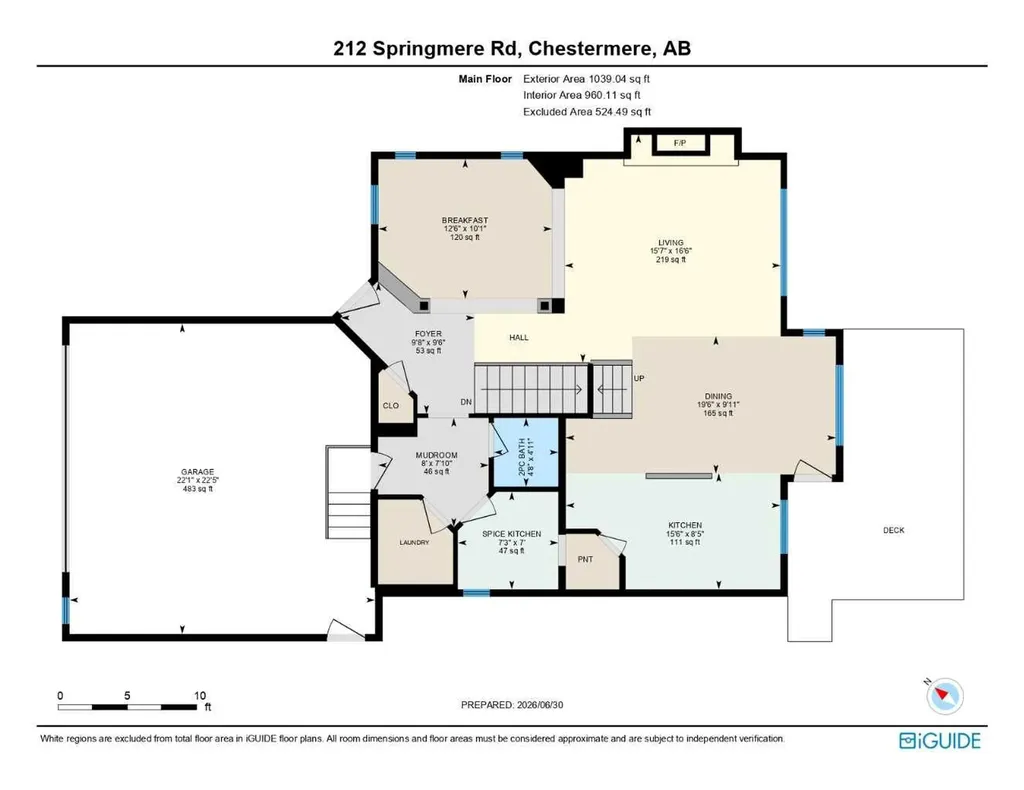 212 Springmere Road Chestermere AB T1X 1R3