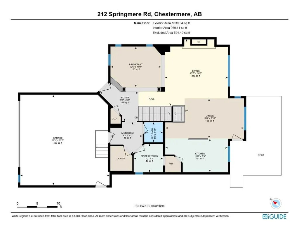 212 Springmere Road Chestermere AB T1X 1R3