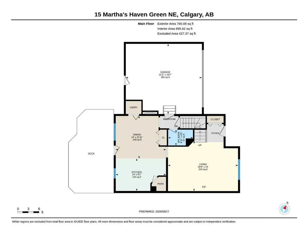 15 Martha's Haven Green NE Calgary AB T3J 3X6