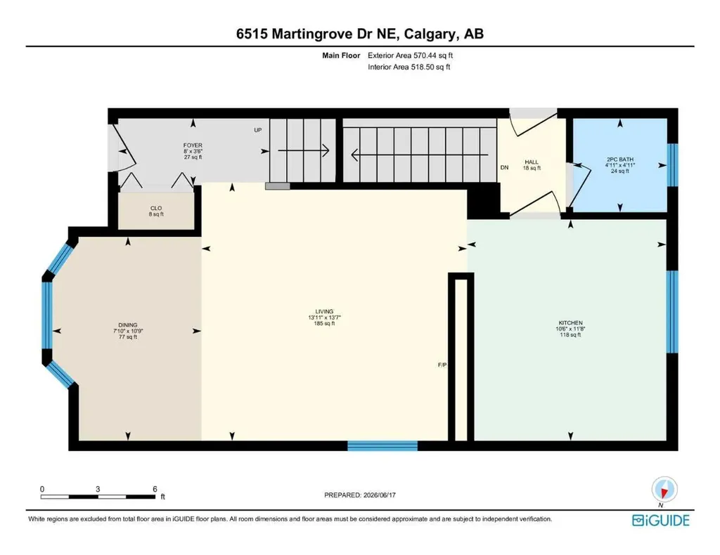 6515 Martingrove Drive NE Calgary AB T3J 2T7