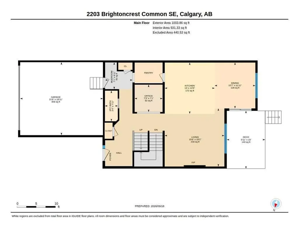 2203 Brightoncrest Common SE Calgary AB T2Z 0V5