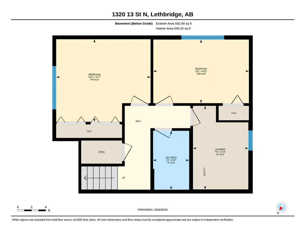 1320 13 Street N Lethbridge AB T1H2T9