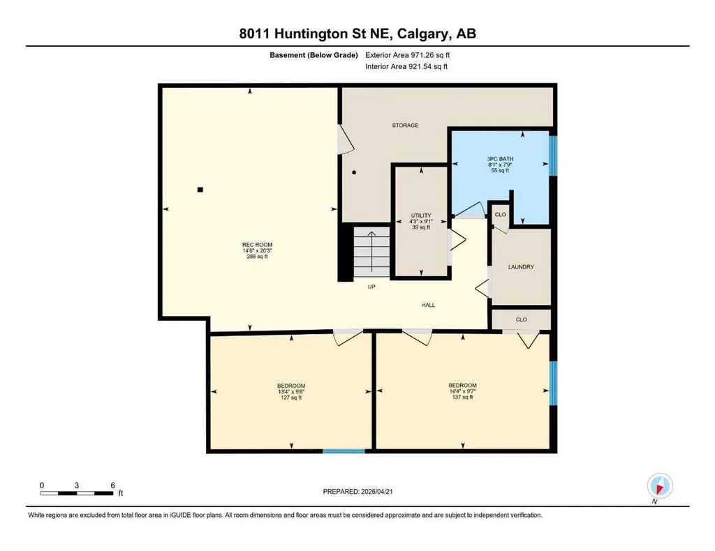 8011 Huntington Street NE Calgary AB T2K5B8