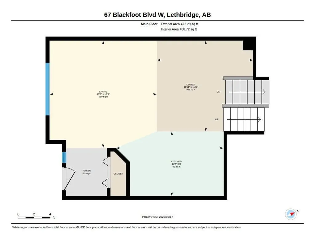 67 Blackfoot Boulevard W Lethbridge AB T1K 7N7