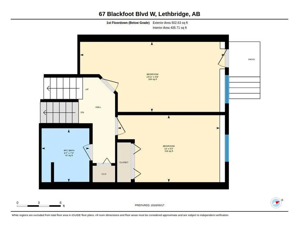 67 Blackfoot Boulevard W Lethbridge AB T1K 7N7