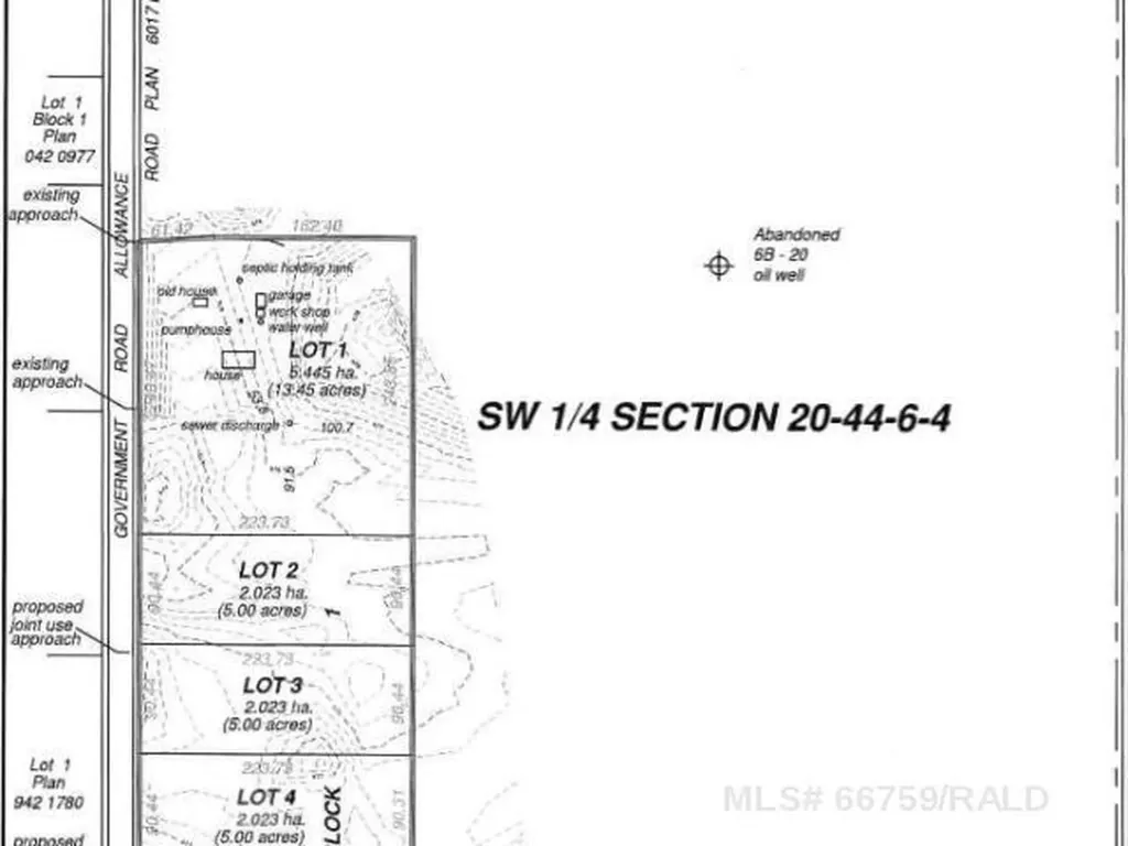 Lot 3 SW 20-44-6-w4th Rural Wainwright No. 61 M.d. Of AB T9W 1S8