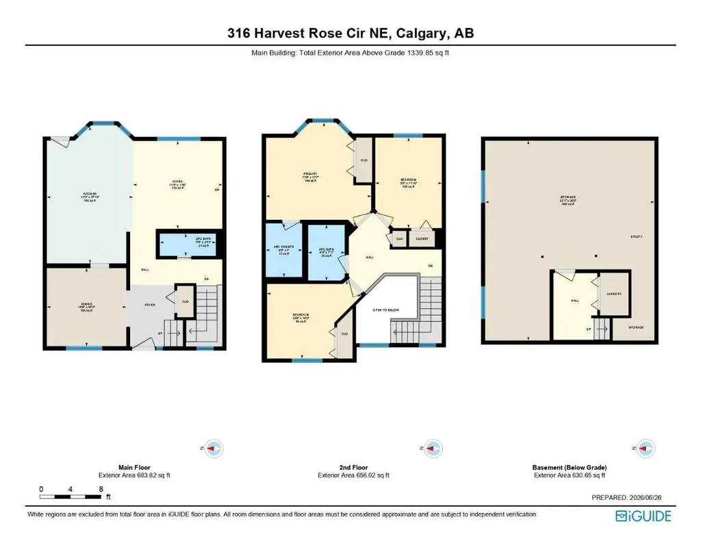 316 Harvest Rose Circle NE Calgary AB T3K 4P5