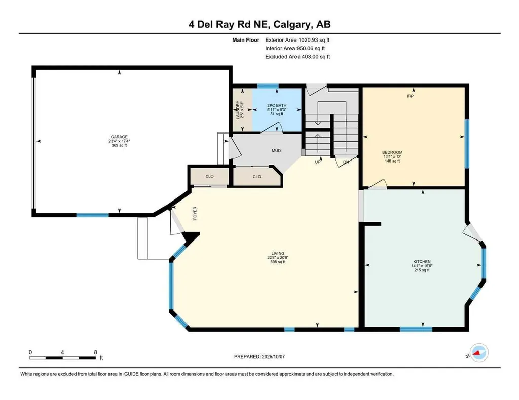 4 Del Ray Crescent NE Calgary AB T1Y 6V8