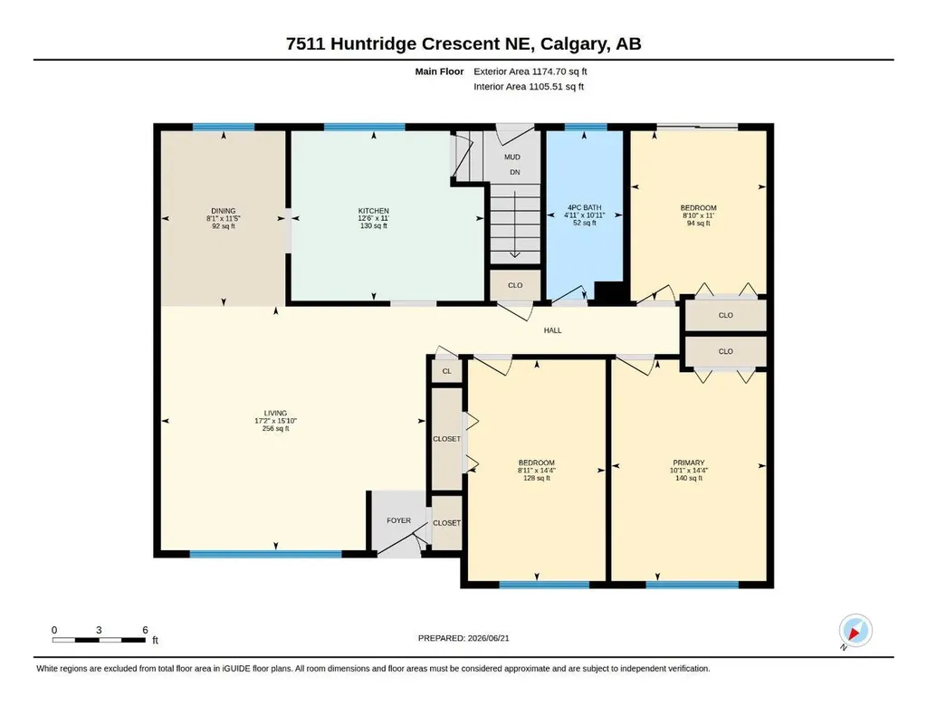 7511 Huntridge Crescent NE Calgary AB T2K 4C8