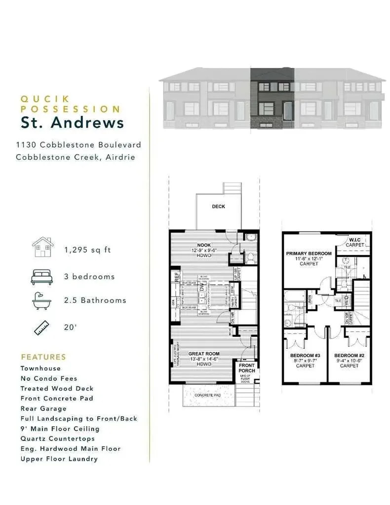 1151 Cobblestone Boulevard SW Airdrie AB T4B 5W5