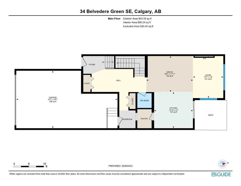 34 Belvedere Green SE Calgary AB T2A 7M5