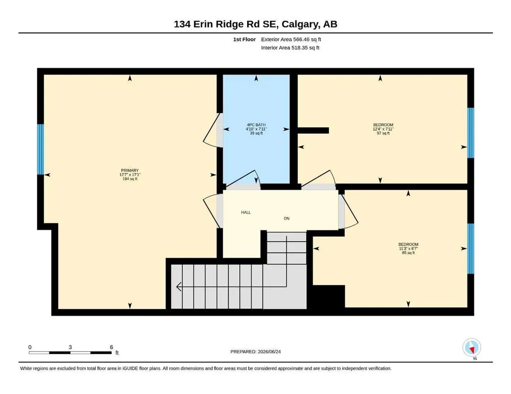 134 Erin Ridge Road SE Calgary AB T2B 2W9