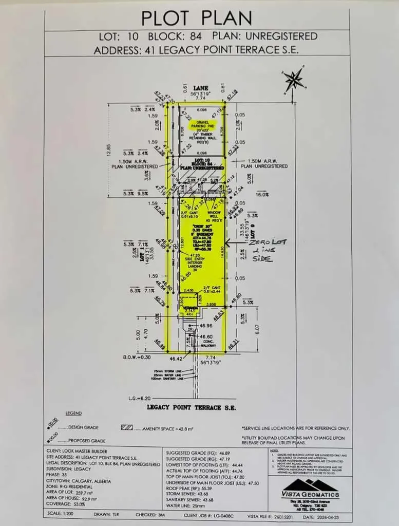 41 Legacy Point Terrace SE Calgary AB T2X 6R9