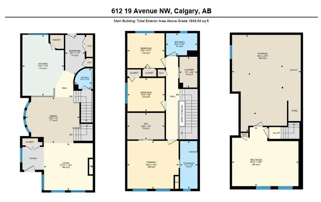 612 19 Avenue NW Calgary AB T2M 0Y8
