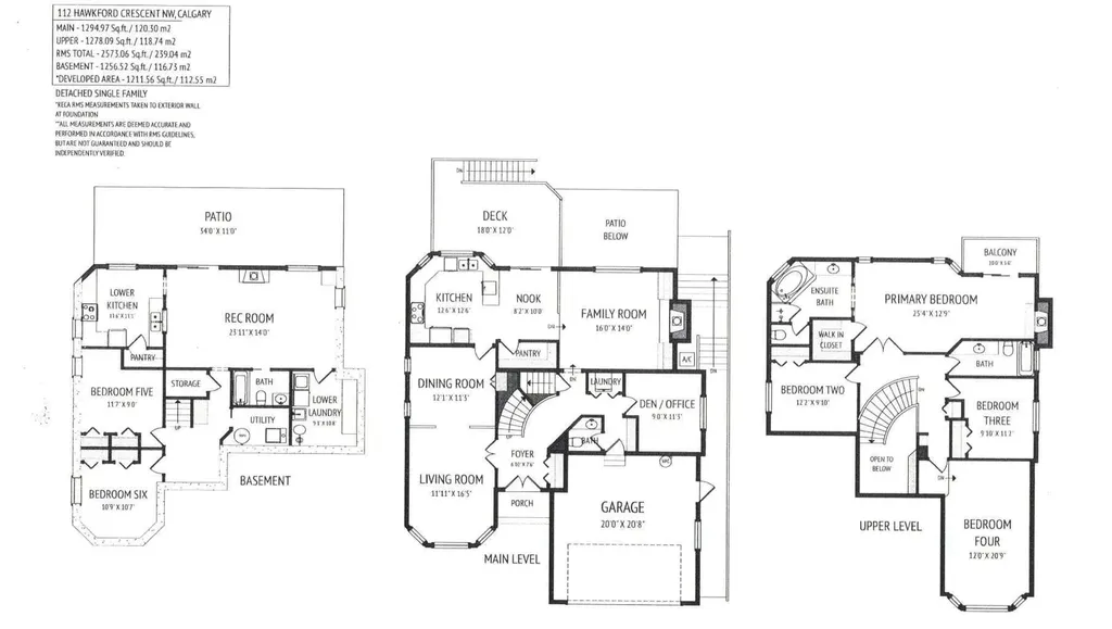 112 Hawkford Crescent NW Calgary AB T3G 3G4
