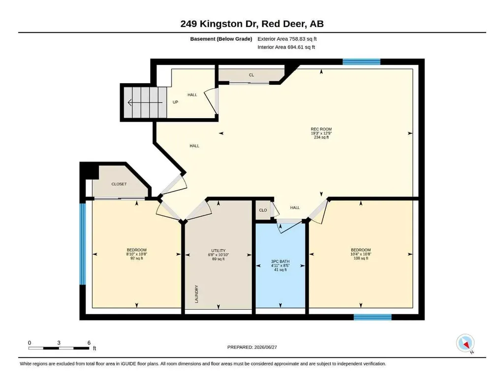249 Kingston Drive Red Deer AB T4P4B8