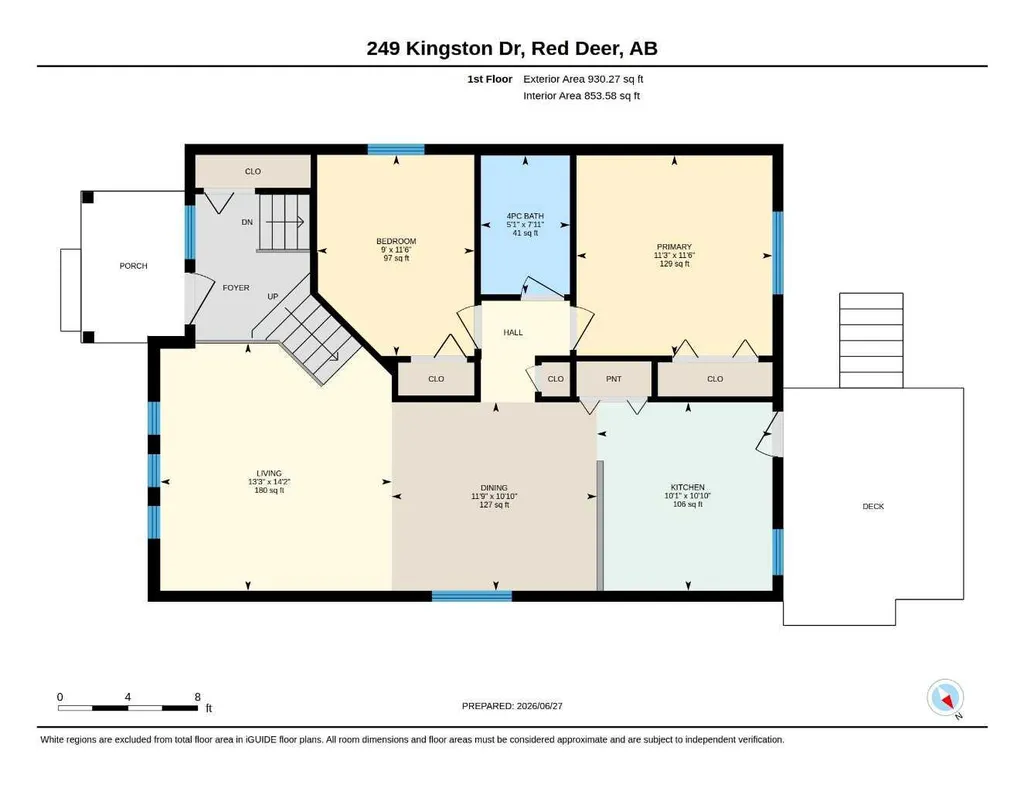 249 Kingston Drive Red Deer AB T4P0H2