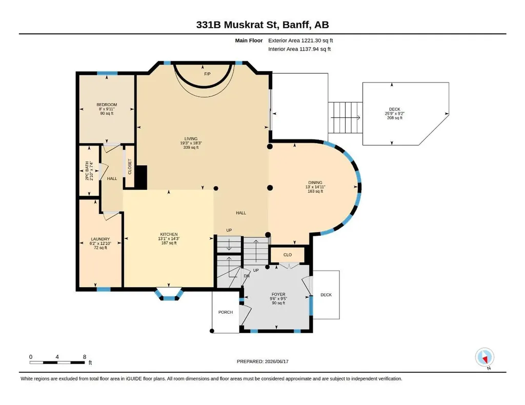 331 Muskrat Street Banff AB T1l 1E9