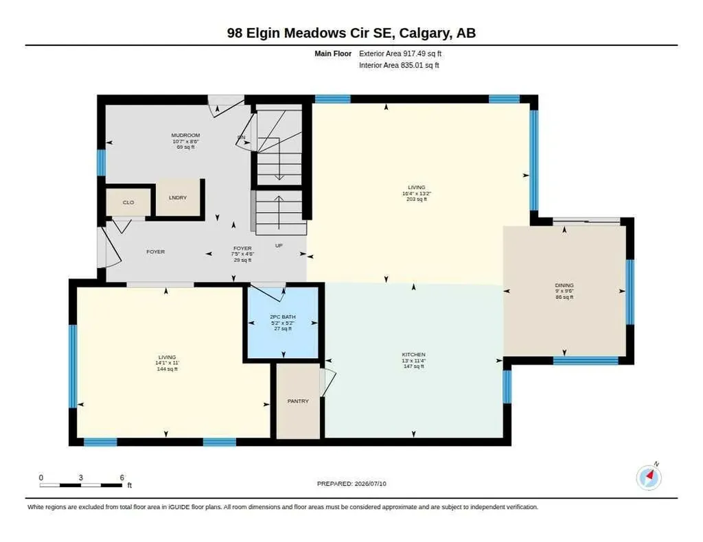 98 Elgin Meadows Circle SE Calgary AB T2Z3H9
