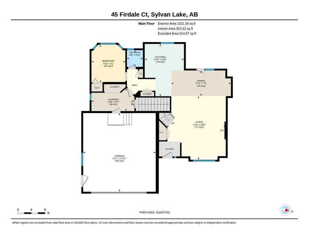45 Firdale Court Sylvan Lake AB T4S 2M2