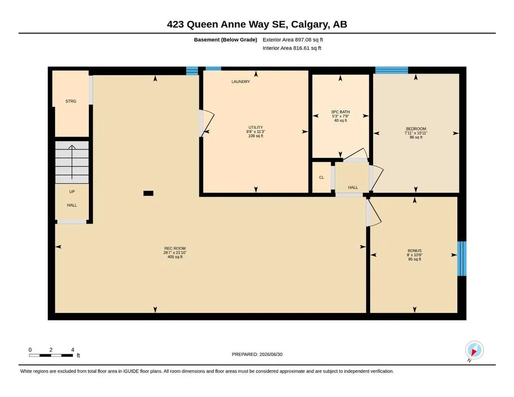 423 Queen Anne Way SE Calgary AB T2T 2N3