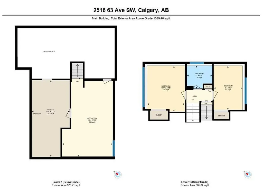 2516 63 Avenue SW Calgary AB T3E5J5