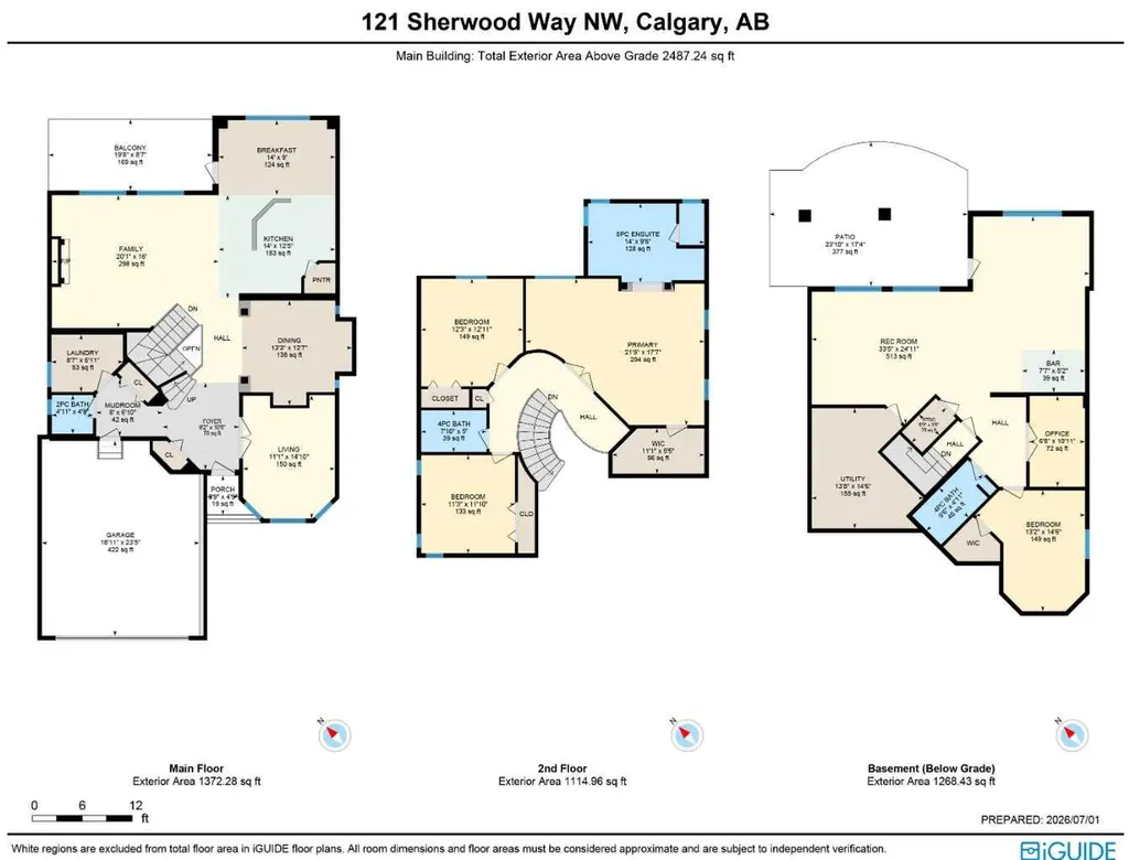 121 Sherwood Way NW Calgary AB T3R 1M8