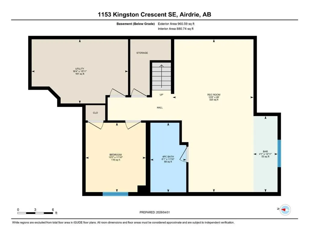 1153 Kingston Crescent SE Airdrie AB T4A0G1