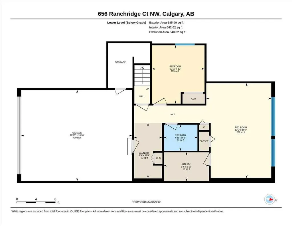 656 Ranchridge Court NW Calgary AB T3G 1W9