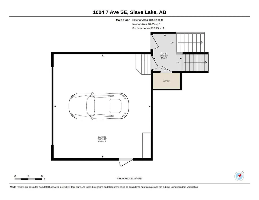 1004 7 Avenue SE Slave Lake AB T0G2A3