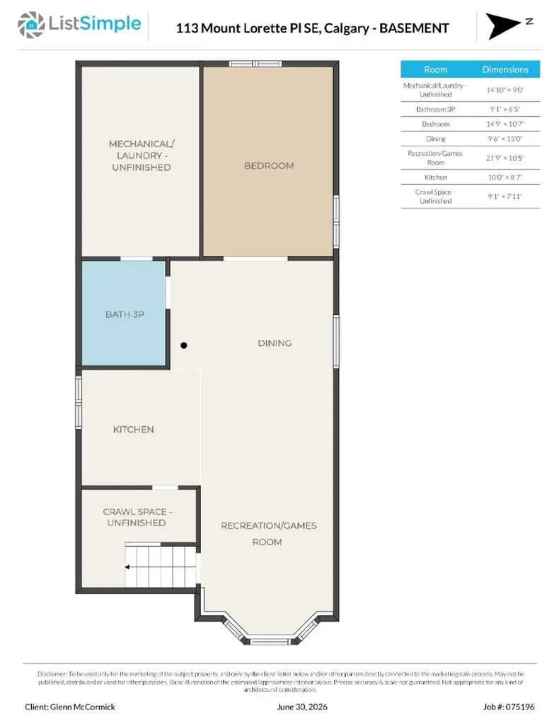 113 Mt Lorette Place SE Calgary AB T2Z 2M1