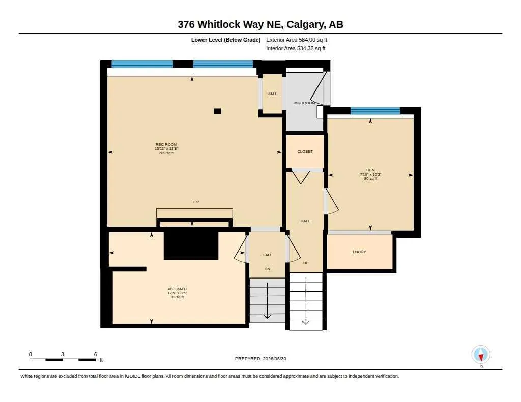 376 Whitlock Way NE Calgary AB T1Y 5C7