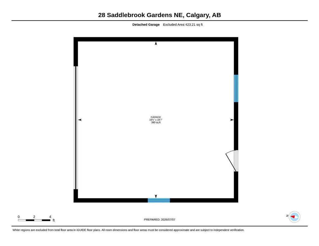 28 Saddlebrook Gardens NE Calgary AB T3J 5M6