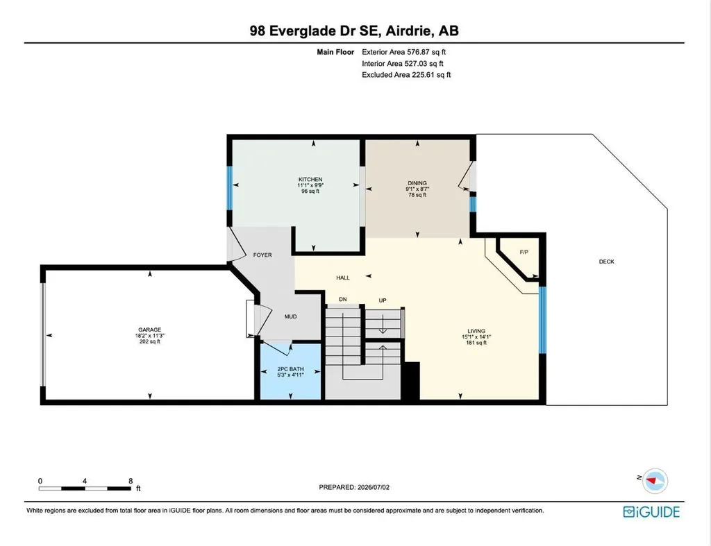 98 Everglade Drive SE Airdrie AB T4B 2E8