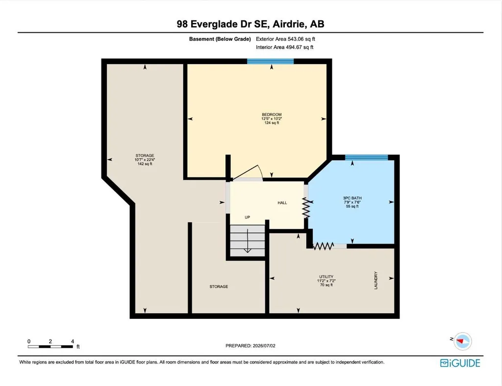 98 Everglade Drive SE Airdrie AB T4B 2E8